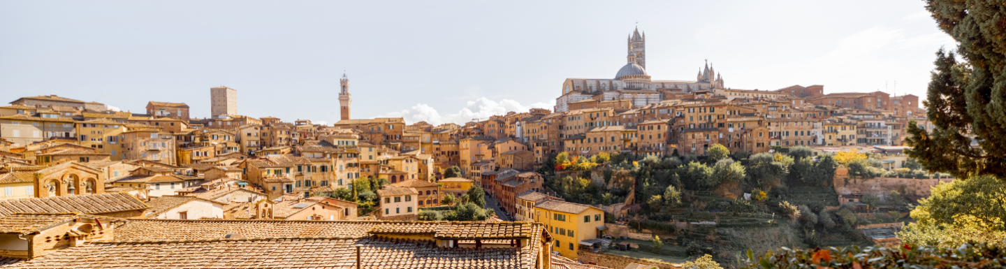 Siena, Italy skyline